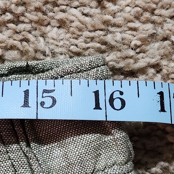 NWOT Sonoma Linen Blend Cargo Jogger Size 12 Color Army Green green - Picture 7 of 15